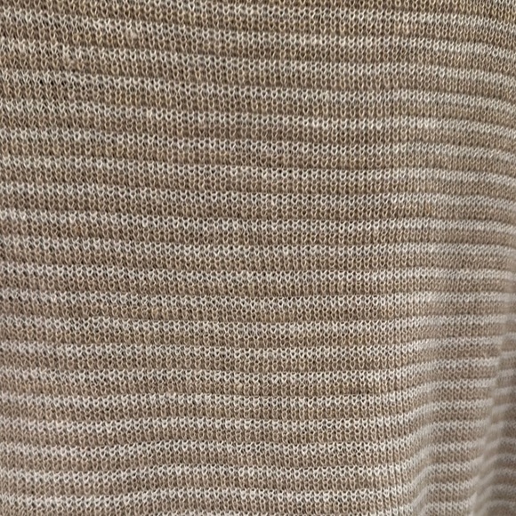 EUC Eileen Fisher linen Short Sleeve Knit Top oversized XS to S - Picture 3 of 9
